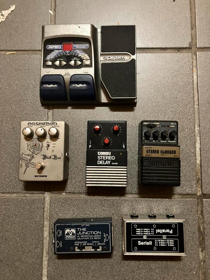 Lot pedalen, Muziek en Instrumenten, Effecten, Gebruikt, Ophalen of Verzenden