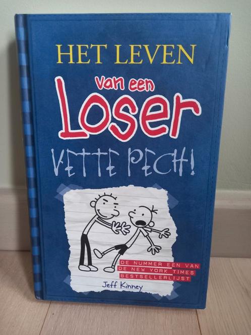 Jeff Kinney - Vette pech!, Boeken, Kinderboeken | Jeugd | 10 tot 12 jaar, Zo goed als nieuw, Ophalen of Verzenden