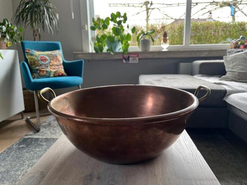 Antieke roodkoperen ketel, Antiek en Kunst, Curiosa en Brocante, Ophalen