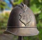 Brandweerhelm brandweer Duitsland, Casque pompier 1900, Verzamelen, Ophalen of Verzenden