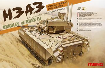 Meng (SS006): M3A3 Bradley with busk III au 1:35 disponible aux enchères