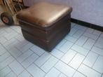 LEDEREN POEF (koffer), Antiek en Kunst, Ophalen