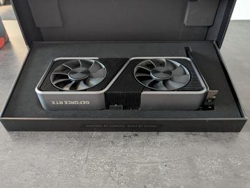 Nvidia RTX 3070 - Founders edition, PCI-Express 4, Enlèvement, Utilisé, Nvidia