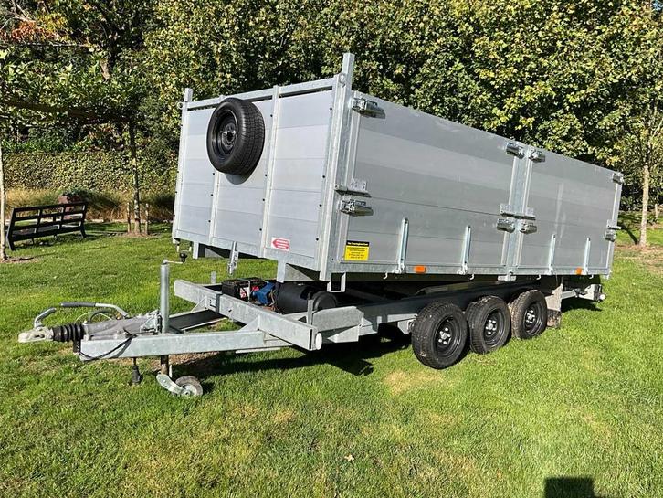 2022 RD hydraulische kipper aanhangwagen, Auto diversen, Aanhangers en Bagagewagens, Gebruikt
