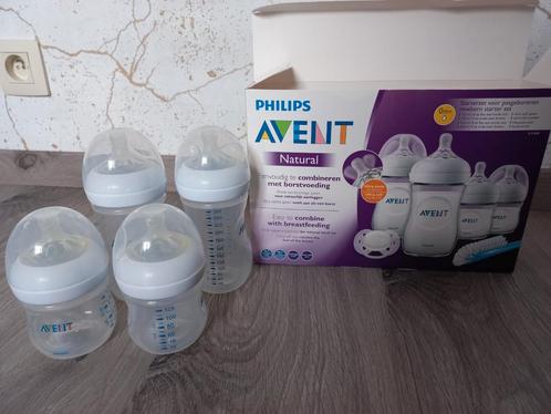 Philips Avent starterset flesvoeding Natural Avent 2.0, Kinderen en Baby's, Babyvoeding en Toebehoren, Zo goed als nieuw, Overige typen