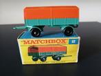 Lesney Matchbox Regular wheels #2 Mercedes trailer in doosje, Ophalen of Verzenden, Zo goed als nieuw