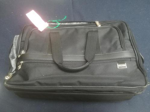 Sacoche en toile et simili cuir pour ordinateur et pt séjour, Computers en Software, Laptoptassen, Nieuw, Ophalen of Verzenden