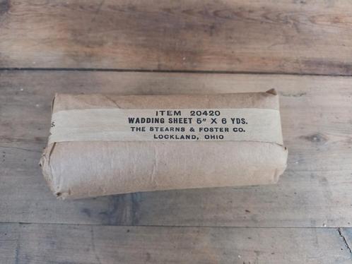 US MD WW2 Wadding sheet item 20420, Verzamelen, Militaria | Tweede Wereldoorlog, Landmacht, Overige typen, Ophalen of Verzenden