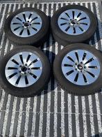 Mercedes cla velgen + zomerbanden 205/60r16 92v platin 16inc, Auto-onderdelen, Banden en Velgen, Ophalen, Gebruikt, 16 inch, Banden en Velgen