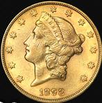 Gouden 20$ Amerikaanse munt te koop, Postzegels en Munten, Ophalen of Verzenden, Goud