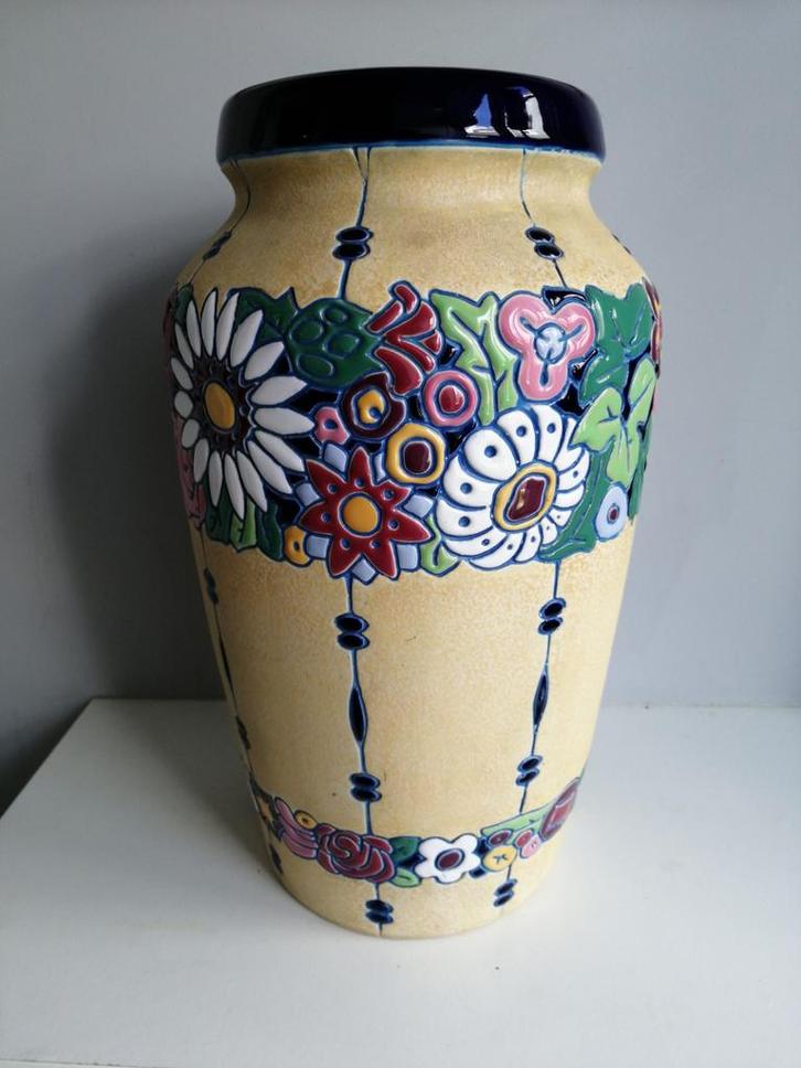 Grote Art Déco Amphora vaas, Antiek en Kunst, Antiek | Vazen, Ophalen