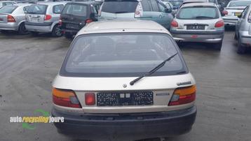 Achterbumper van een Toyota Starlet