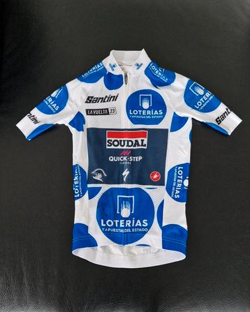 Bergtrui La Vuelta 2023 Remco Evenepoel *gesigneerd* beschikbaar voor biedingen
