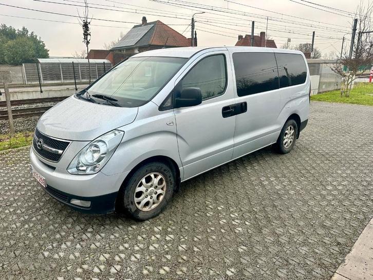 HYUNDAI H-1 2.5 CRDI DUBBELE CABINE - AIRCO, Auto's, Hyundai, Particulier, H300, Airconditioning, Lichtmetalen velgen, Trekhaak