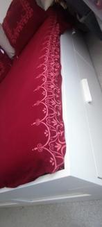 Lit Brimnes+ sommiers + matelas excellent état, Ophalen, Tweepersoons, 140 cm, Zo goed als nieuw