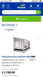 Thule Panorama Luifeltent 6300, Ophalen, Nieuw