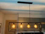 Moderne stalen hanglamp 100 cm met 4 ledlampen, Enlèvement, Comme neuf
