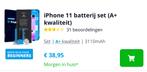 Iphone 11 reparatie kit met A+ batterij, Ophalen, Nieuw, 100 %, IPhone 11
