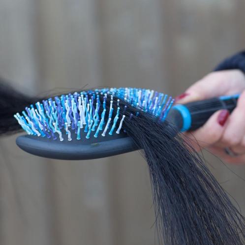 LeMieux Tangle Tidy Plus staartborstel Blauw, Dieren en Toebehoren, Paarden en Pony's | Verzorgingsproducten, Nieuw, Ophalen of Verzenden