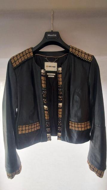 veste en cuir rich & royal taille 40 beschikbaar voor biedingen
