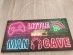 Tekstbord 'Little Man Cave', Huis en Inrichting, Ophalen of Verzenden