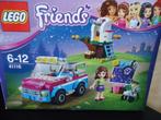 LEGO FRIENDS 41116-La voiture d'exploration complet+boite, Ophalen of Verzenden, Zo goed als nieuw, Complete set, Lego