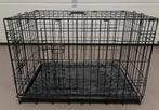 Cage chien (+/- 76 x 50 x 55 cm) avec 2 portes et coussin, Enlèvement, Comme neuf