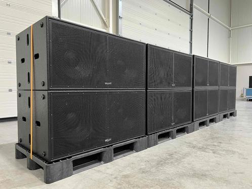 Pioneer XY-218S-W 2x18" sub (2x), Audio, Tv en Foto, Luidsprekerboxen, Gebruikt, Subwoofer, 120 watt of meer, Ophalen of Verzenden