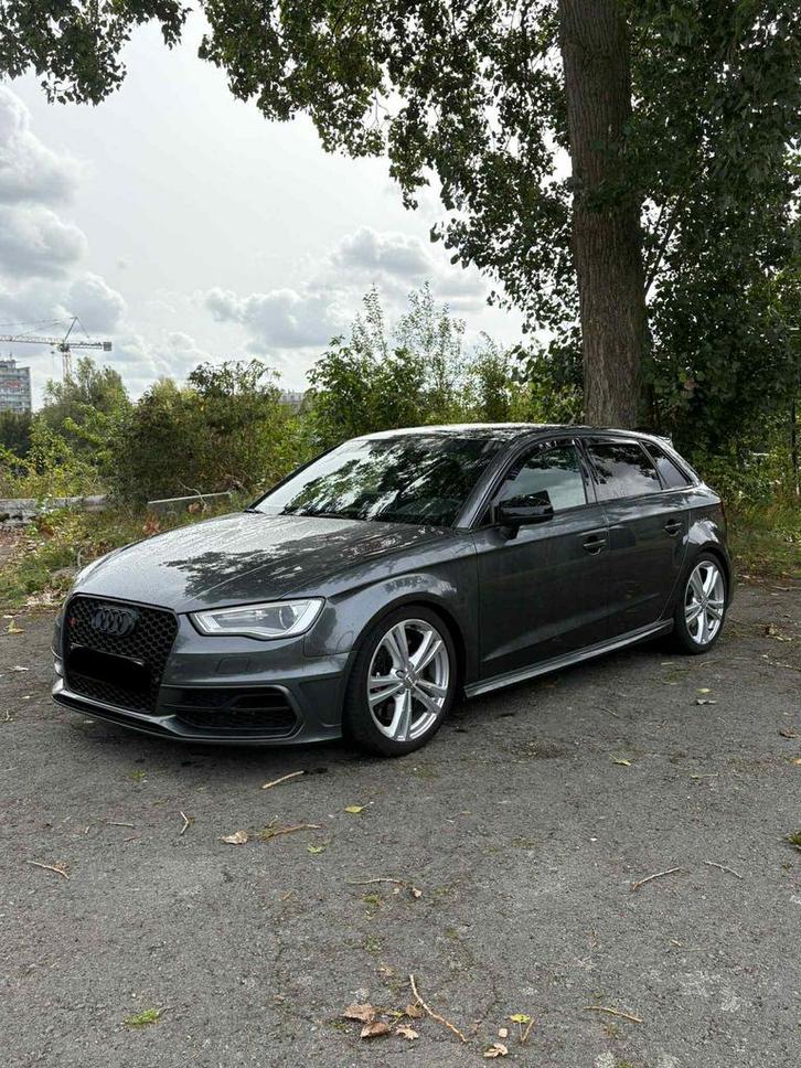 Audi s3, Auto's, Audi, Particulier, S3, Benzine, Berline, 4 deurs, Automaat, Zilver of Grijs, Grijs, Leder, Vierwielaandrijving