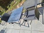 TOP OKKAZIE  2 stoelen + 1 tafel, Tuin en Terras, Ophalen, Zo goed als nieuw, Kunststof, Stapelbaar