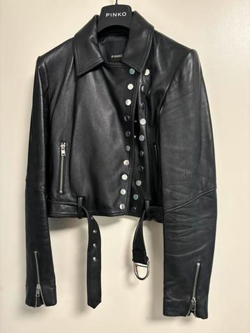 Pinko leather jacket beschikbaar voor biedingen