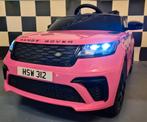Kinderauto Range Rover Velar - soft start - leren zit - RC, Kinderen en Baby's, Speelgoed |Speelgoedvoertuigen, Ophalen of Verzenden