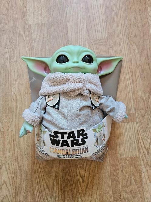 Star Wars The Mandalorian Squeeze & Blink Grogu, Verzamelen, Star Wars, Nieuw, Replica, Ophalen of Verzenden