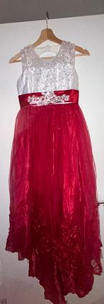 Robe de princesse rouge pour petite fille, Comme neuf, Fille, 146 à 152