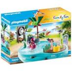 playmobil Family zwembad met sproeier grote doos  NIEUW, Ophalen of Verzenden, Nieuw, Complete set