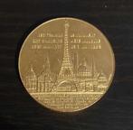 Médaille cuivre doré 1889 Tour Eiffel, Enlèvement ou Envoi