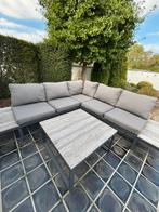 Loungeset: loungezetel met salontafel, Ophalen, Gebruikt, 5 zitplaatsen, Loungeset