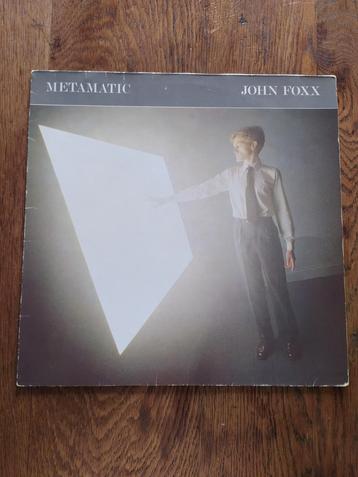 33 T vinyl John Foxx beschikbaar voor biedingen