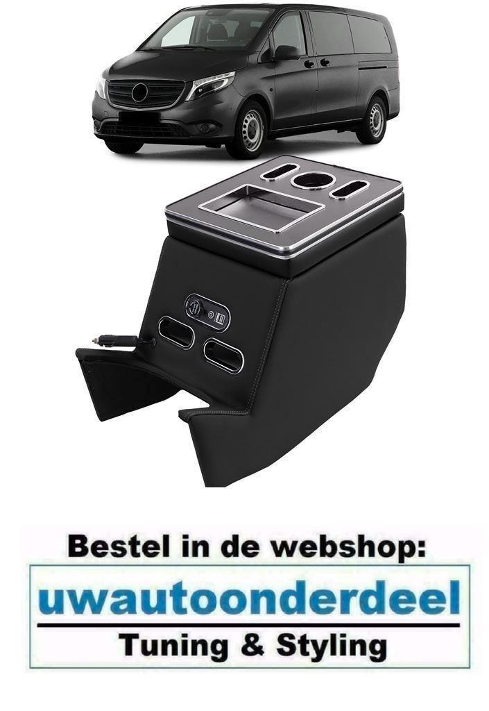 USB Luxe Middenconsole Armsteun Zwart Voor Mercedes V Klasse, Autos : Divers, Tuning & Styling, Envoi