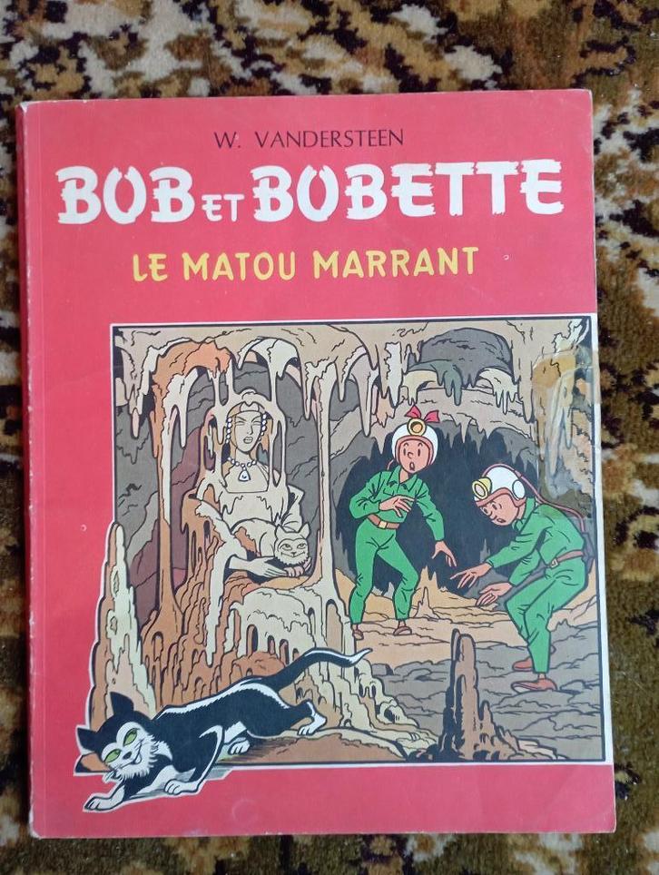 495) oude strip bob bobette : le matou marrant, Boeken, Stripverhalen, Gelezen, Eén stripboek, Ophalen of Verzenden