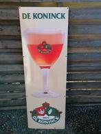Emaille bord jaren 90, Verzamelen, Biermerken, Ophalen, Zo goed als nieuw, De Koninck