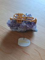 Amethist met trompet, Verzamelen, Ophalen, Mineraal