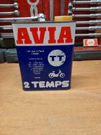 ancien bidon huile vide avia 2 temps TT 2t, Enlèvement ou Envoi, Utilisé, Autres types