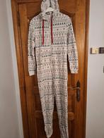Pyjama combinaison en coton avec décors de Noël, taille S -M, Ophalen, Zo goed als nieuw