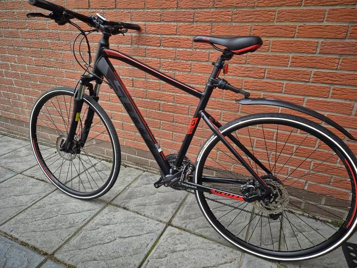Hybride herenfiets Scott
Sub Cross 30 Large, Fietsen en Brommers, Fietsen | Heren | Sportfietsen en Toerfietsen, Zo goed als nieuw