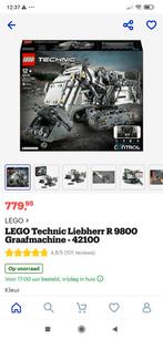 Lego Technics Liebherr 42100, Kinderen en Baby's, Speelgoed | Duplo en Lego, Lego, Zo goed als nieuw, Ophalen