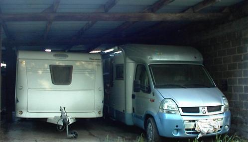 Emplacement  pour entreposage/remisage/hivernage  caravane,, Immo, Garages & Places de parking, Province de Liège