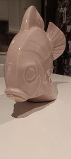 Art Deco vis - gebarsten keramiek - gesigneerd LE JAN, Ophalen of Verzenden