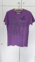 Heren t-shirt, Ophalen of Verzenden, Paars