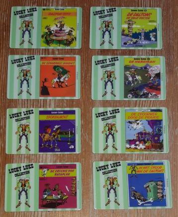 Lucky Luke reeks 8 phonecards 1990s Morris